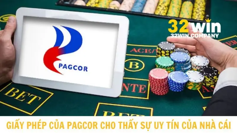 PAGCOR là giấy phép đầu tiên thương hiệu cá cược đạt được